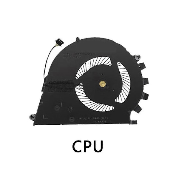 CPU + GPU Køleventilator til ZBook Studio 15 tommer G3 G4 CPU & GPU Køleventilator 840960-001 / 922945-001 -C02C
