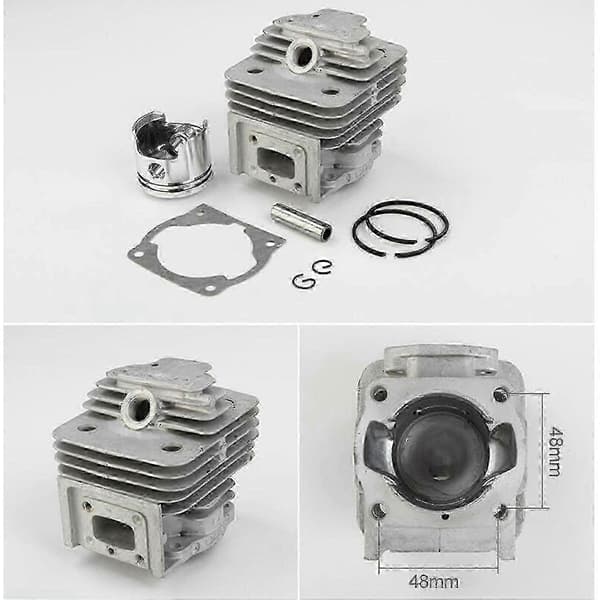 Reservedele til trimmer - 44 mm 52cc cylinderstempelmontering