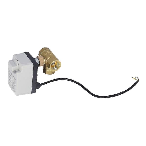 DN20 Motorisert Kuleventil 3-veis Messing 3/4in Innvendig Gjenget AC 220V for Vannkontrollsystem
