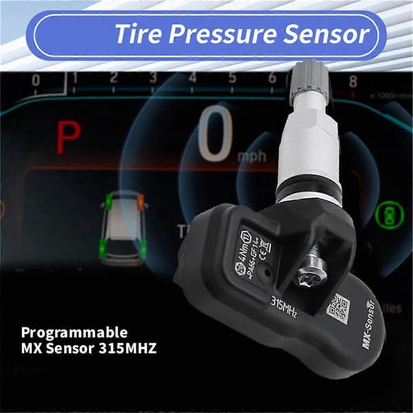 8 stk. Programmerbar TPMS dæktrykssensor 315MHZ Universal Programmerbar TS408 TS508 ITS600 MX Sen