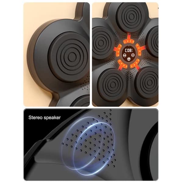 Boksemaskine - MOOHOP - Musikmodel - 9 hastighedsindstillinger - Bluetooth - LCD-skærm