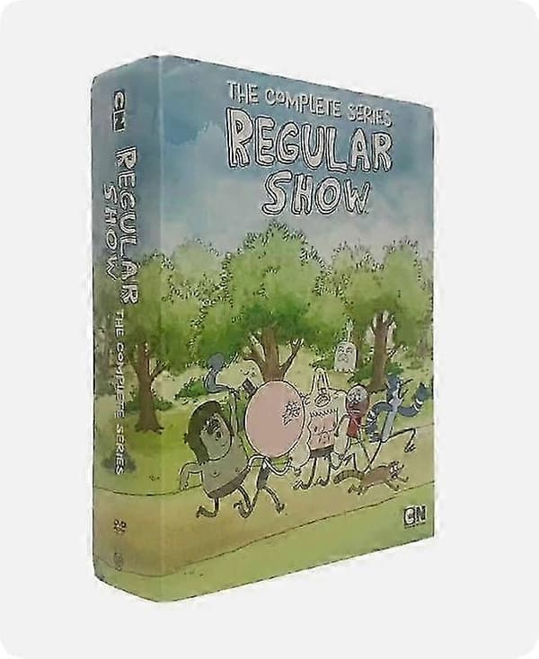 Regular Show - TV-serien Sæson 1-8 DVD 20-Disc engelsk version Bokssæt