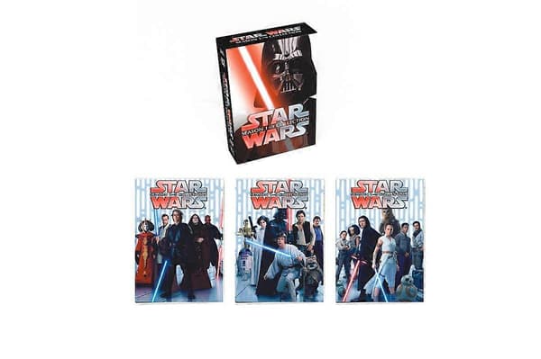 Star Wars: Den Komplette Saga (Episoder I-IX) 15-Disc DVD-sæt | Digitalt Restaurerede Klassiske Film Engelsk Version