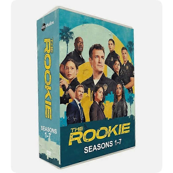 The Rookie: Kompletta serien, Säsongerna 1-7 (DVD, 25-Disc Set