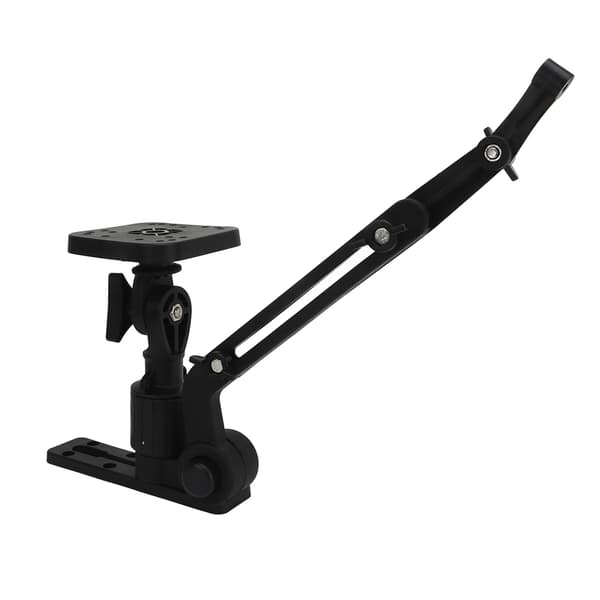 Fishfinder Base Kit Nylon Rustfrit Stål Høj Klemkraft Transducer Monteringsarm