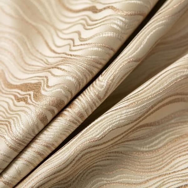 Pudebetræk - 2 stk. - Beige - Højkvalitets satin - 45 x 45 cm