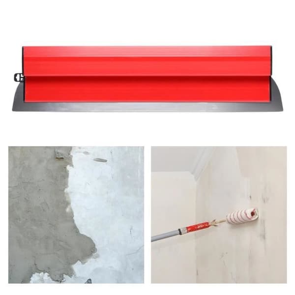 2x 25/60cm spartel til gipsplader - spartel i rustfrit stål til maling, velegnet til