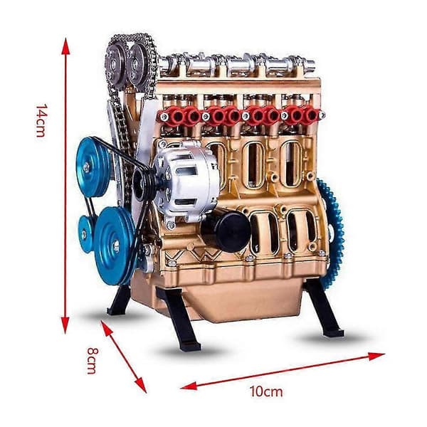 Motor Model Bil Motor Model Sæt Dekor Byggesæt-MXBC
