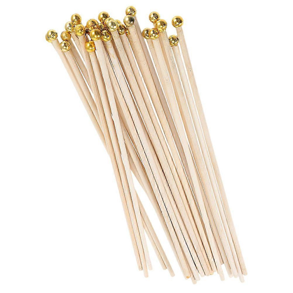 Flaggstang i tre for dekor, flerfarget, stabil og solid, flaggstenger for flagg, 50 stk Multi 60.00X0.80X0.80CM