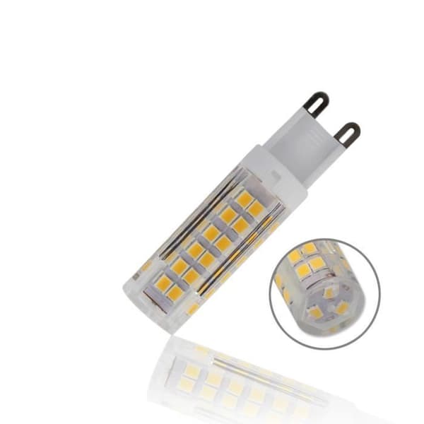 LED Pære - 5W - G9 - Koldt Hvidt - 490LM