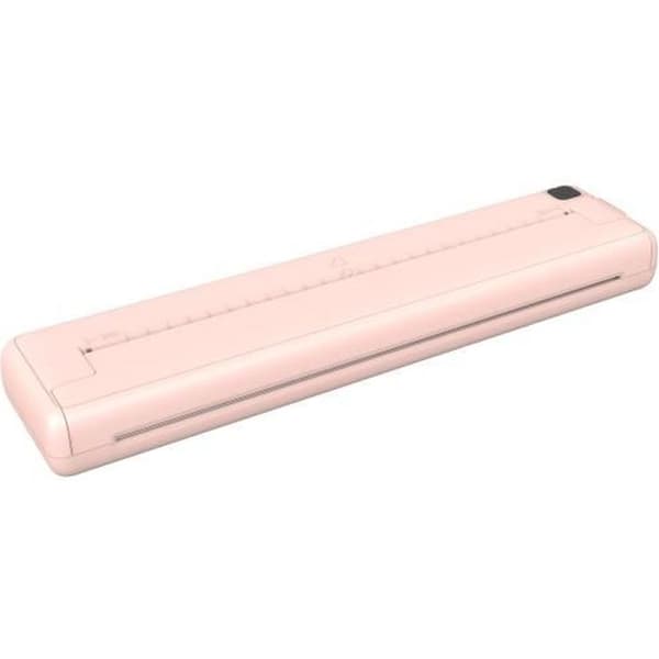 A4 Termoprinter - UVERBON - Bærbar - 200dpi - Bluetooth - Pink
