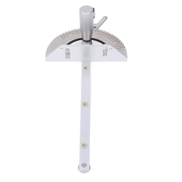 High Precision Miter Gauge for Table Saw in Aluminum Alloy Adjustable Angle Clear Scale for Woodworking