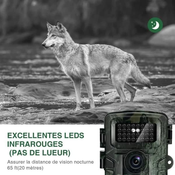 Åtelkamera - A415 - 36MP - Infraröd mörkersyn - 2,0\" LCD-skärm