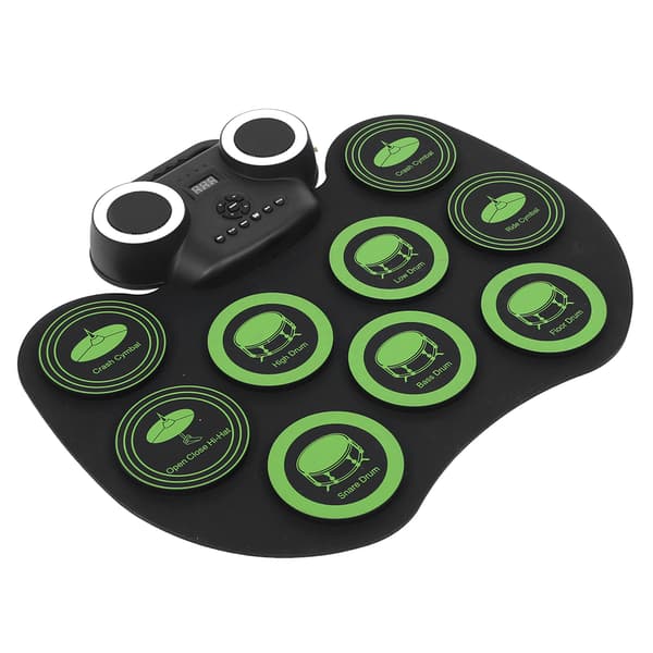 Electronic Drum Set Portable USB Electric Drum Kit with Speaker Musical Instrument