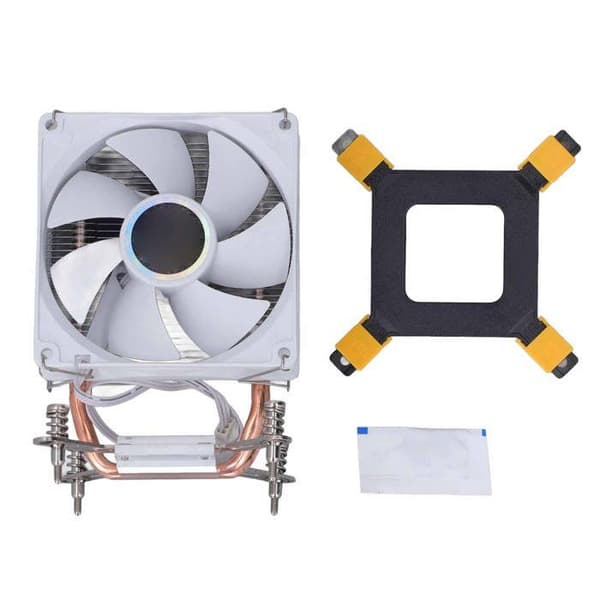 SALUTUYA Desktop CPU-køleventilator, 3,54\" computerlager