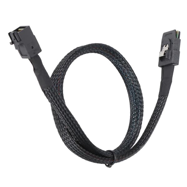 Mini SAS HD SFF-8643 til SFF-8087 Kabel 0,5m Sort 36PIN