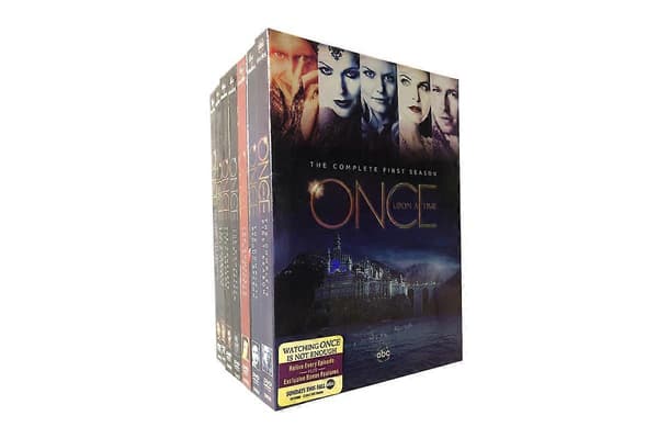 Once Upon a Time: Den Komplette Serie Sæson 1-7 DVD-samling, 35-disc sæt, Fantasy Drama Engelsk Version