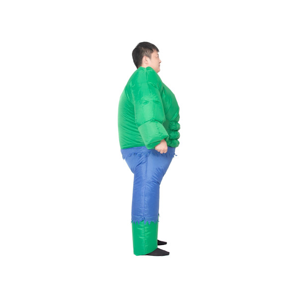 Uppblåsbar Hulk-kostym