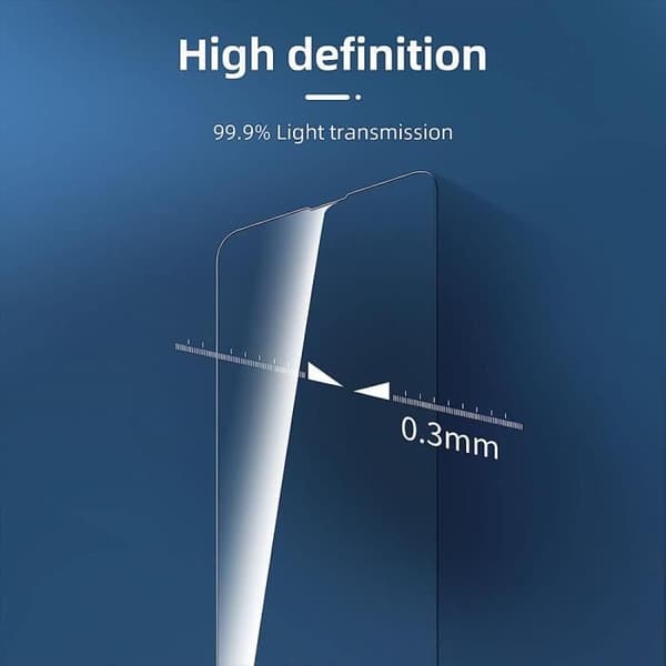 Tempered Glass - for iPhone 15 - 2-Pack - Easy to Install - Scratch-Free - 9H Hardness Transparent