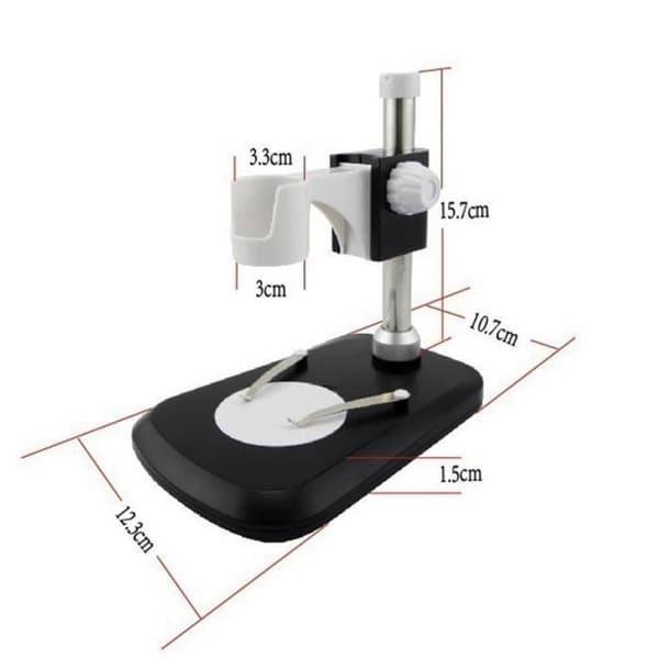 NEUFU 1600X USB Digitalt Mikroskop - Til Windows 7 8 10 Vista XP 2000 Android-telefoner - Sort