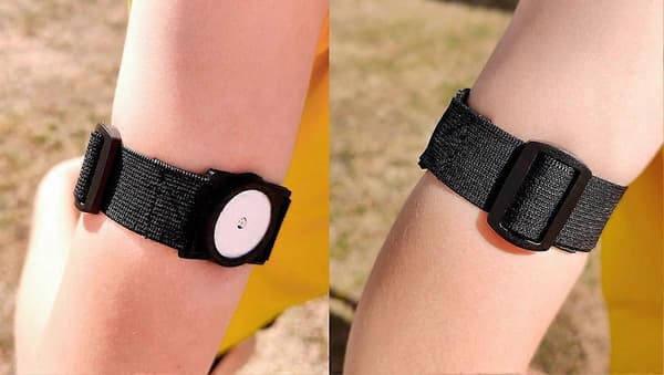 Armbånd der beskytter Freestyle Libre-sensoren