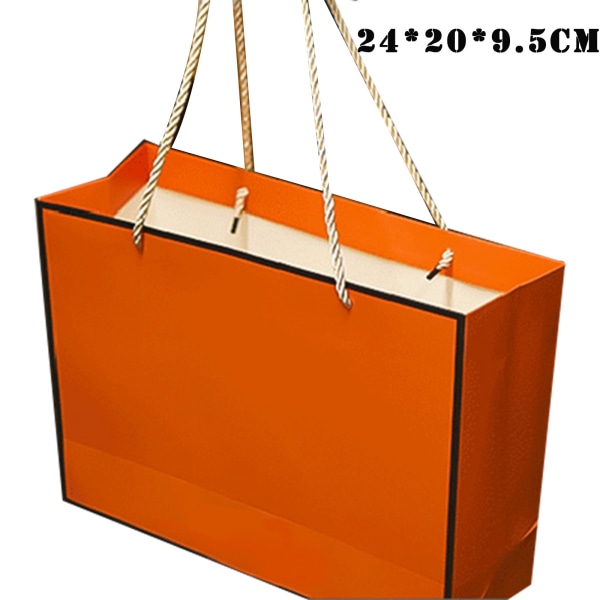 Julklappslåda med pilbåge/julpapperspåse för juldekorativ inslagning för julklappsförpackningar 24*20*9.5CM