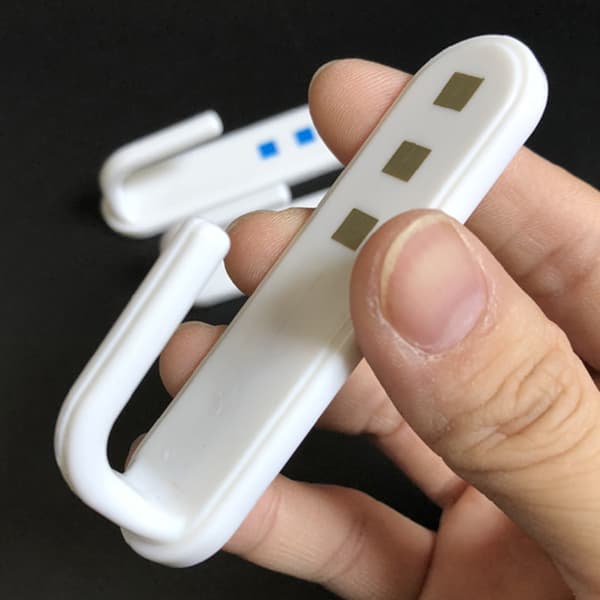 Gardinhållare Självhäftande Väggmonterad Krok För Vardagsrum Sovrum Hotell 6Pcs
