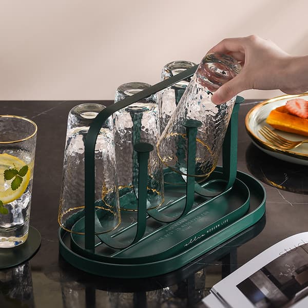 Kopptorkställ Stativ Organizer För 6 koppar eller muggar Basic Style