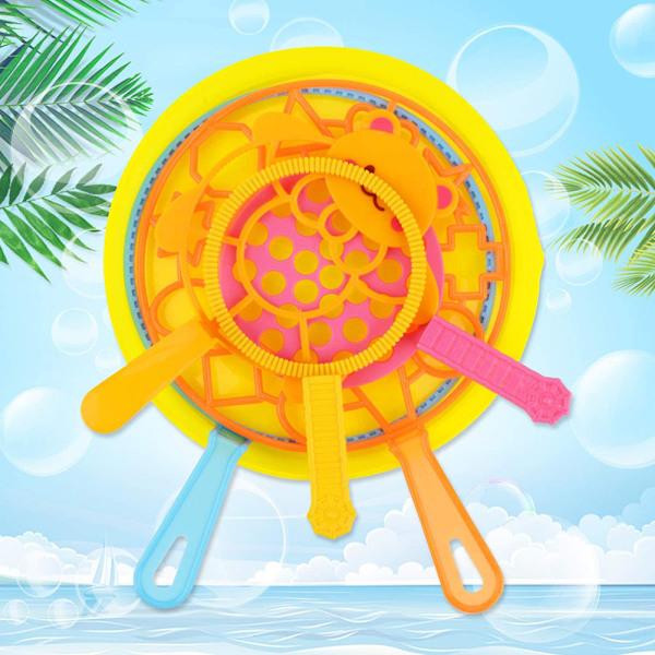 Plast Bubble Maker Set Bubble Party gynnar presenter Outdoor Garden Bubble Toys 15 in 1