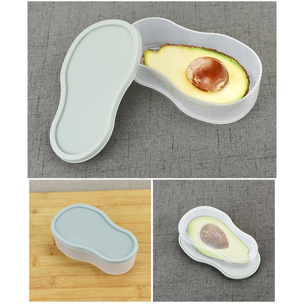 Avocado Tools Set 3-I-1 Avocado Core Remover Förvaringslåda Ta bort Pit Safety Köksförråd 3pcs