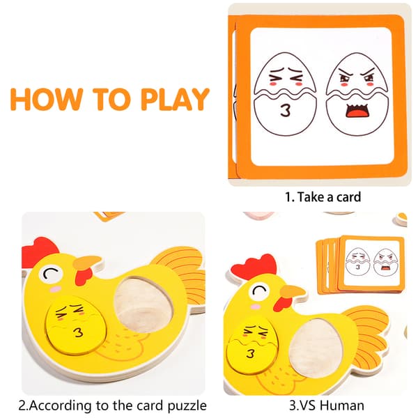 Eggs Expression Patchworks Toy Expression Recognition Pedagogisk leksak för huset 1PCS