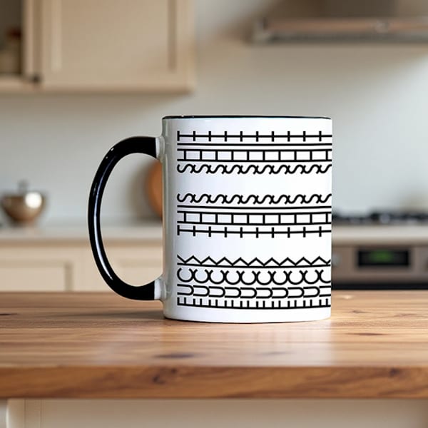 Fu-ck This Sh-it Skjult Besked Kaffekrus Unikt Sjovt Vanvittigt Krus Til Kvinder Mænd Gave Til Arbejde Bedste Venner Black