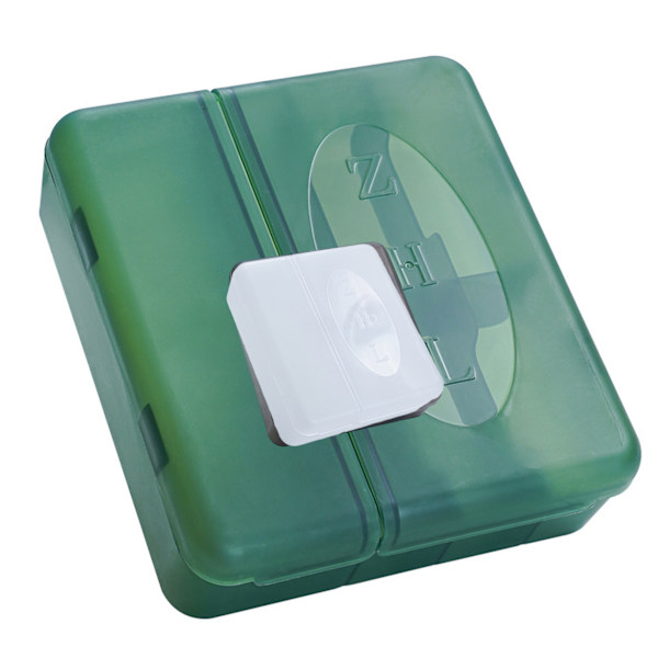 Desktop Data Cable Organizer Box Multi-purpose Slitstark kabelbox för hem i sovrummet Green