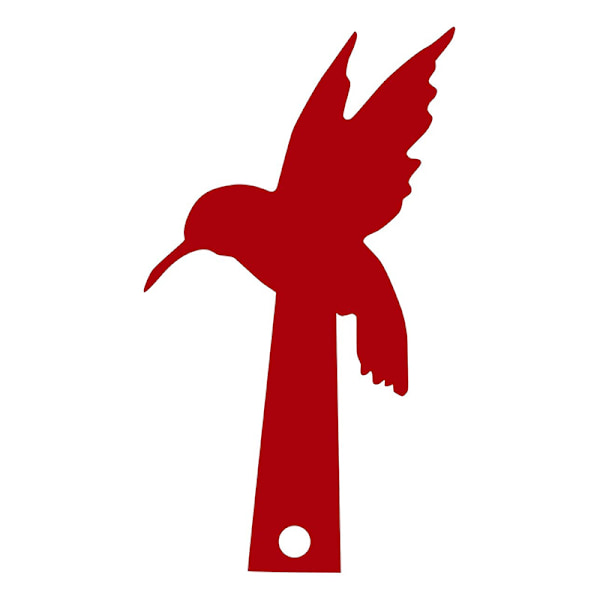 Kreativ brevlådeflagga i akryl Personlig vattentät brevlådebytesflagga för trädgårdsgräsmatta Hummingbird