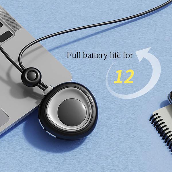 Dubbelfrekvens Pulser Nack Massager 45° Persistent Uppvärmning Vikbar Nack Device För Shopping Black Basic Model
