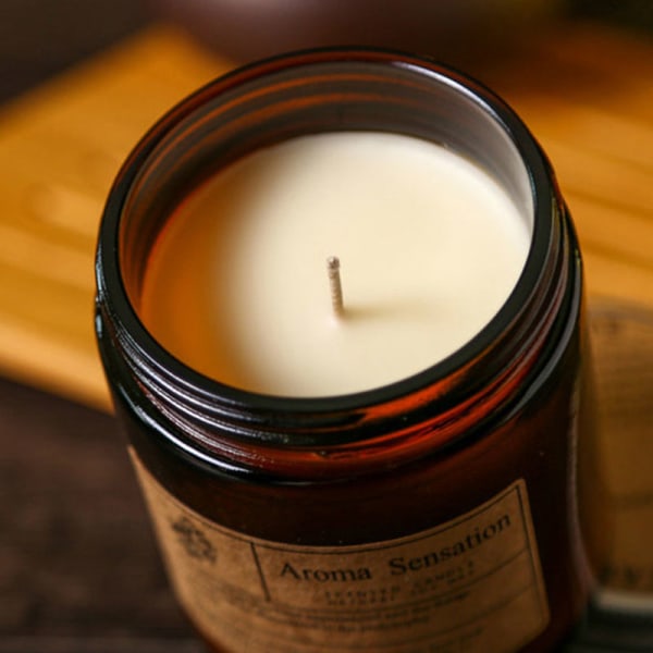 250ml Aromaterapi Doftljus Handgjorda sojavaxljus rökfritt ljus Hem Vardagsrum Festivalljus Bulgari Night Jasmine