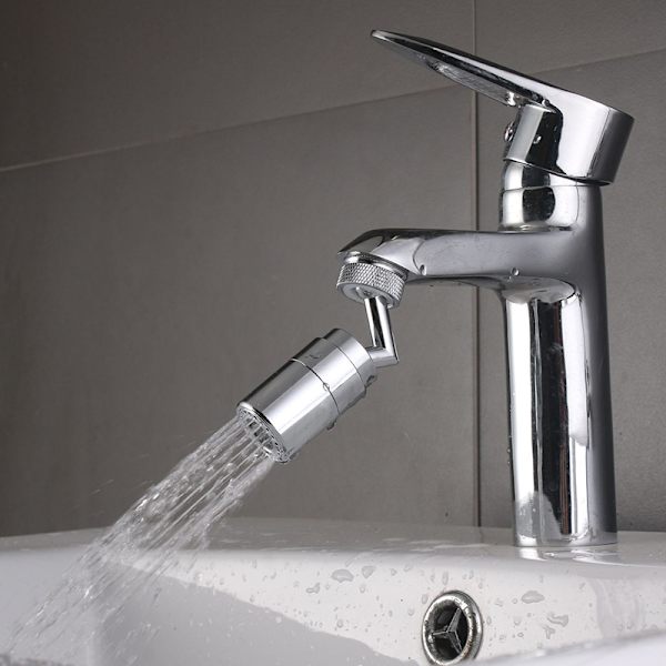 Vridbar universal Anti-stänk Handfat Kran Justerbar kranförlängare för hem kök badrum Enkel installation First Gear Stainless Steel Joint