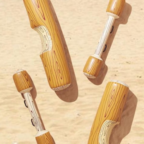 Vatten Underhållning Spelleksak Uppblåsbar Float Flotte Stol Stick Simspel Kit