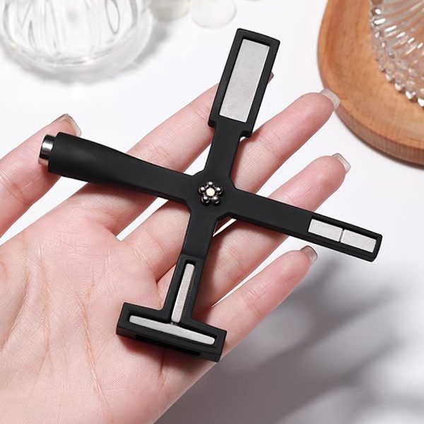 5 i 1 Cat Eyes Nagelmagneter Tool Stick Heavy Duty Lätt magnetisk Stick för Nail art Black