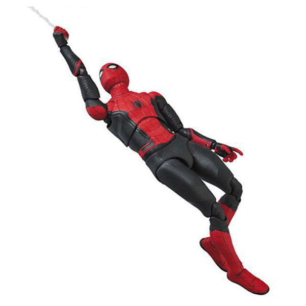 Spider Man PVC Action Figur Stationär bil dekorativ prydnad Kollektiv present till fans MAFEX 113 Spiderman