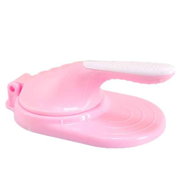 DIY Dumpling Skin Maker Hushållsmanual Snabbpress Dumpling Skin Mall Pink