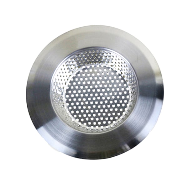 Kök Diskbänk Filter Pool Anti-Clogging Nät Badrum Avlopp Anti-Clogging Golv Avlopp Rostfritt Stål Silver 7CM
