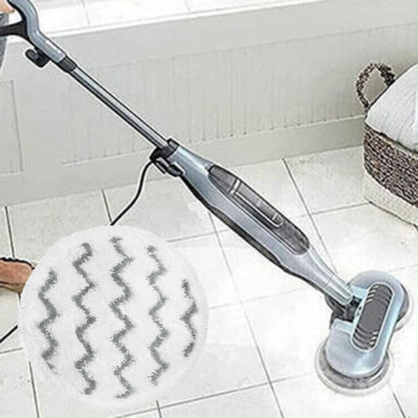 1 st Electric Steams Mops Duk Enkel utbytbar mopptillbehör för moppens tillbehör Grey 1pcs