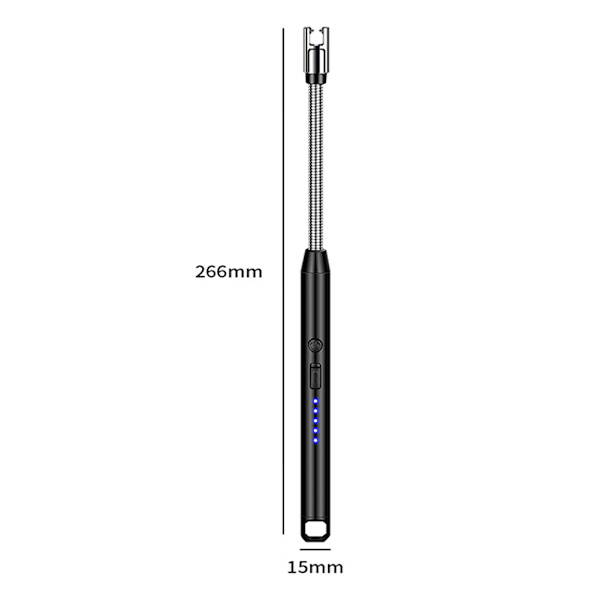 Flexibel slang Elektroniska pulser tändare Multi-purpose säkerhetständningsverktyg för hemkök camping Blue