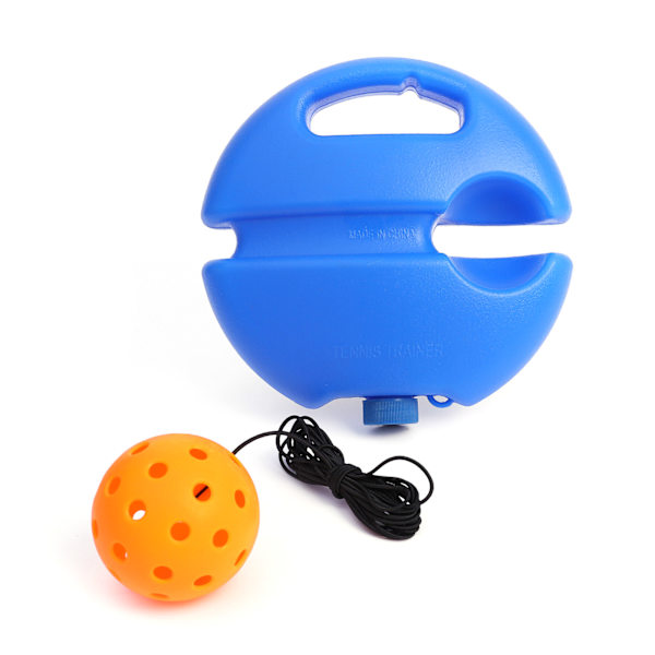 Elastiska strängar Pickleball Trainers Halkfri bastennisträningsverktyg för självträning Orange