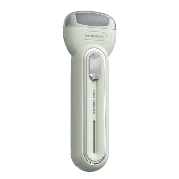 2 Växlar Inställning Fot Calluses Grinder Vattentät USB Laddning Fotvässare Fotvård Tillbehör Light Green