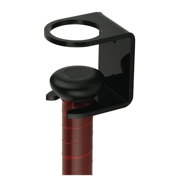 Baseball Förvaringsställ Väggmonterad Softbollhållare Bat Display Stand För Hem Black 2 Packs