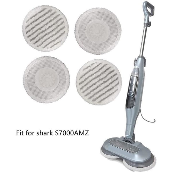 1 st Electric Steams Mops Duk Enkel utbytbar mopptillbehör för moppens tillbehör Grey 1pcs