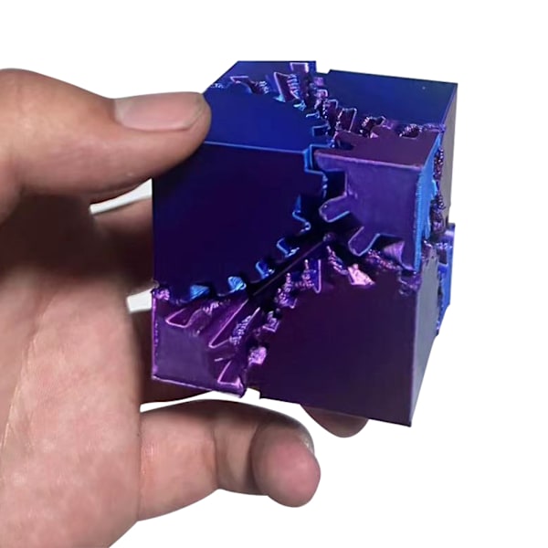 3D-tryckt boll roterande fidgets spinners boll rolig 3D-tryckt stressavlastande leksak för barn vuxna L 10x10cm