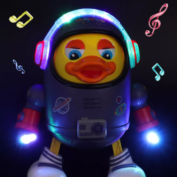 Electric Swing Dance Ducks Leksaker Personlig leksak med dynamiskt ljud för pojkflicka Duck